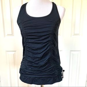 Lululemon Athletica racerback with drawstring tank